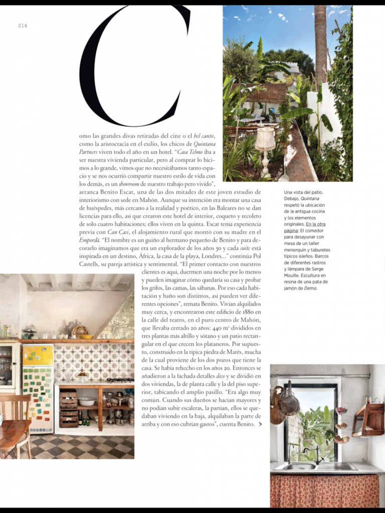 AD SPAIN Casa Telmo, 2018