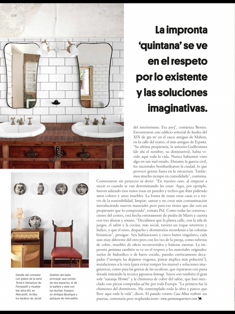 AD SPAIN Casa Mina, 2018