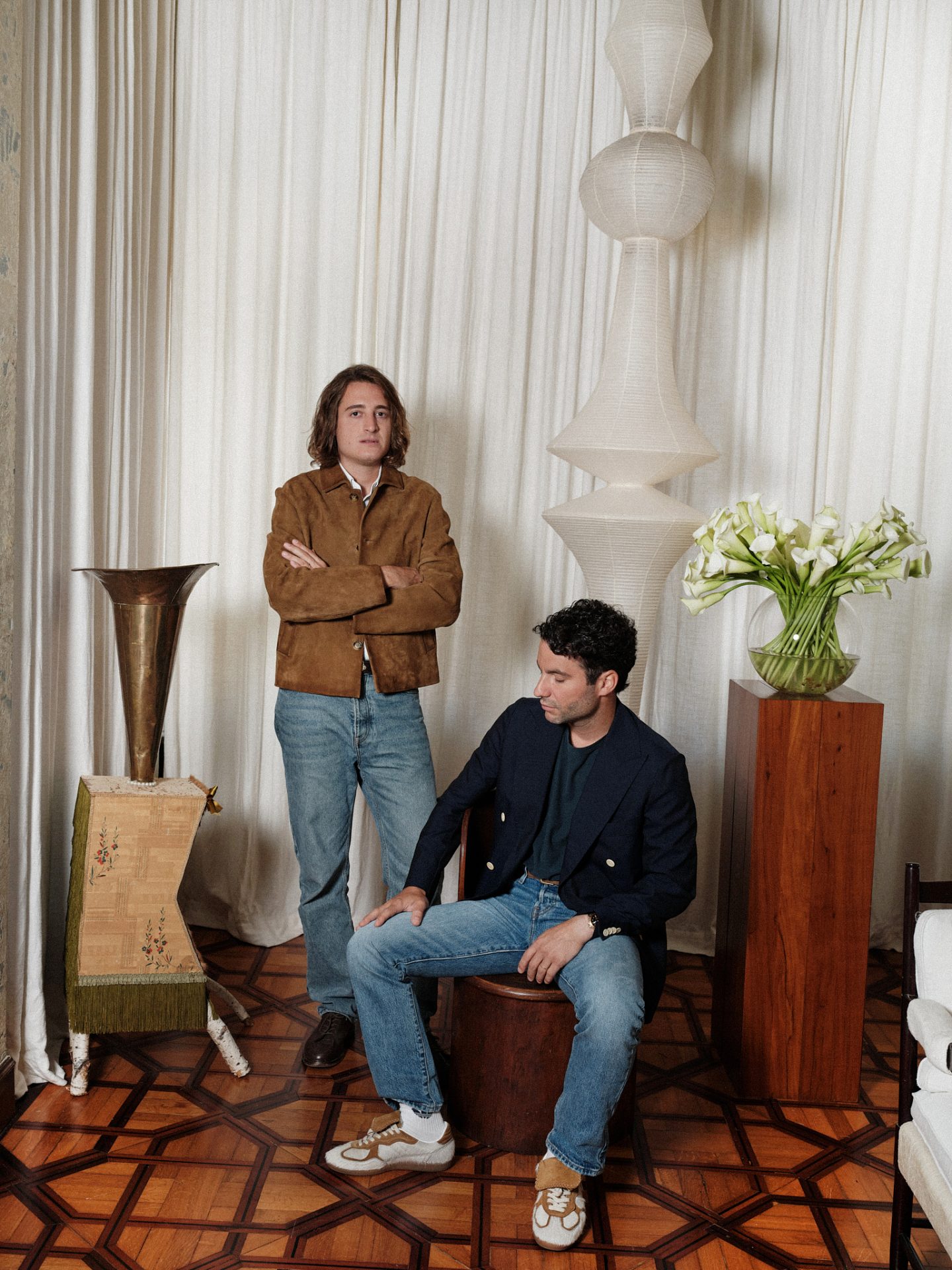 Pol Castells and Benito Escat at Quintana Partners Studio