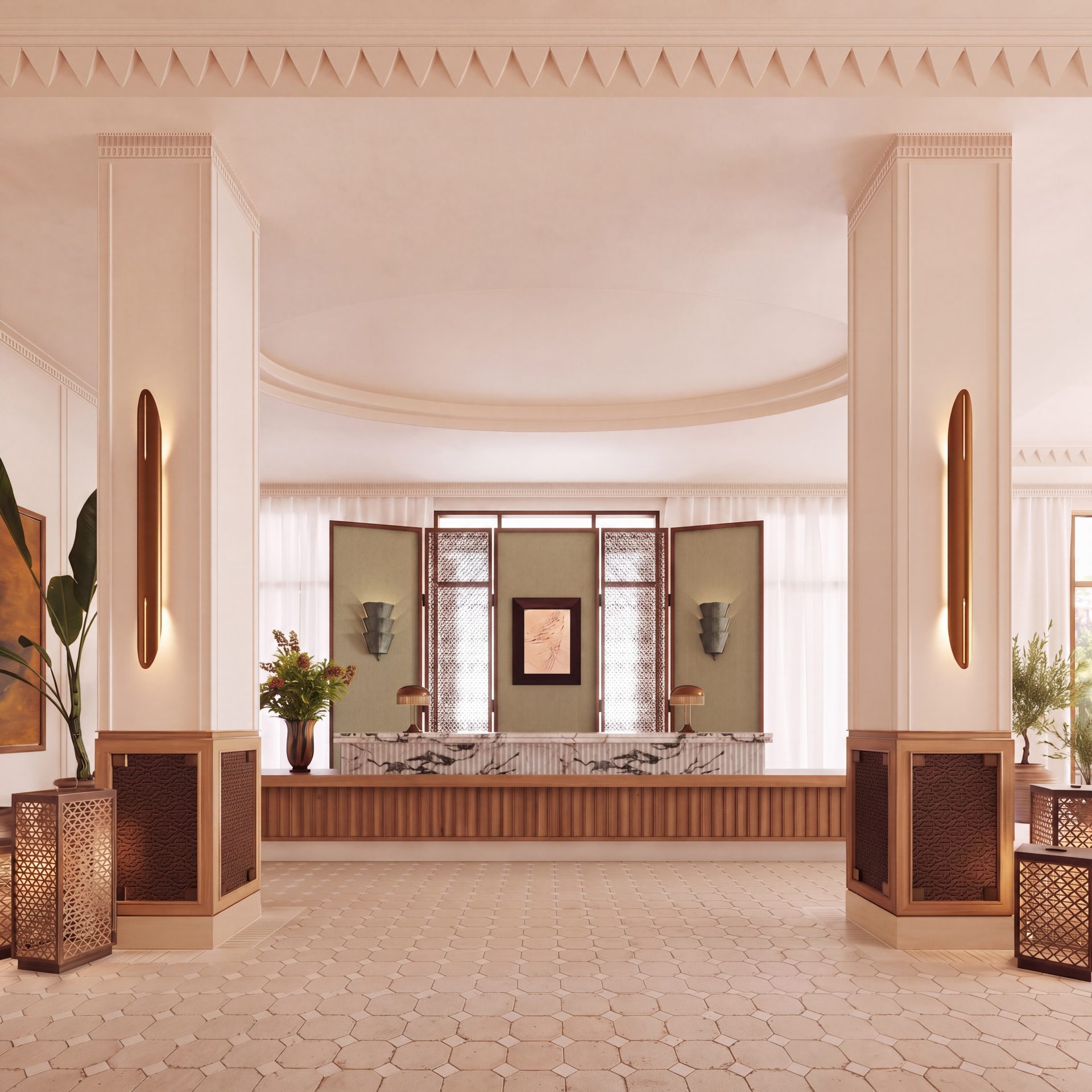 The Bristol, Tangier — interior design 2