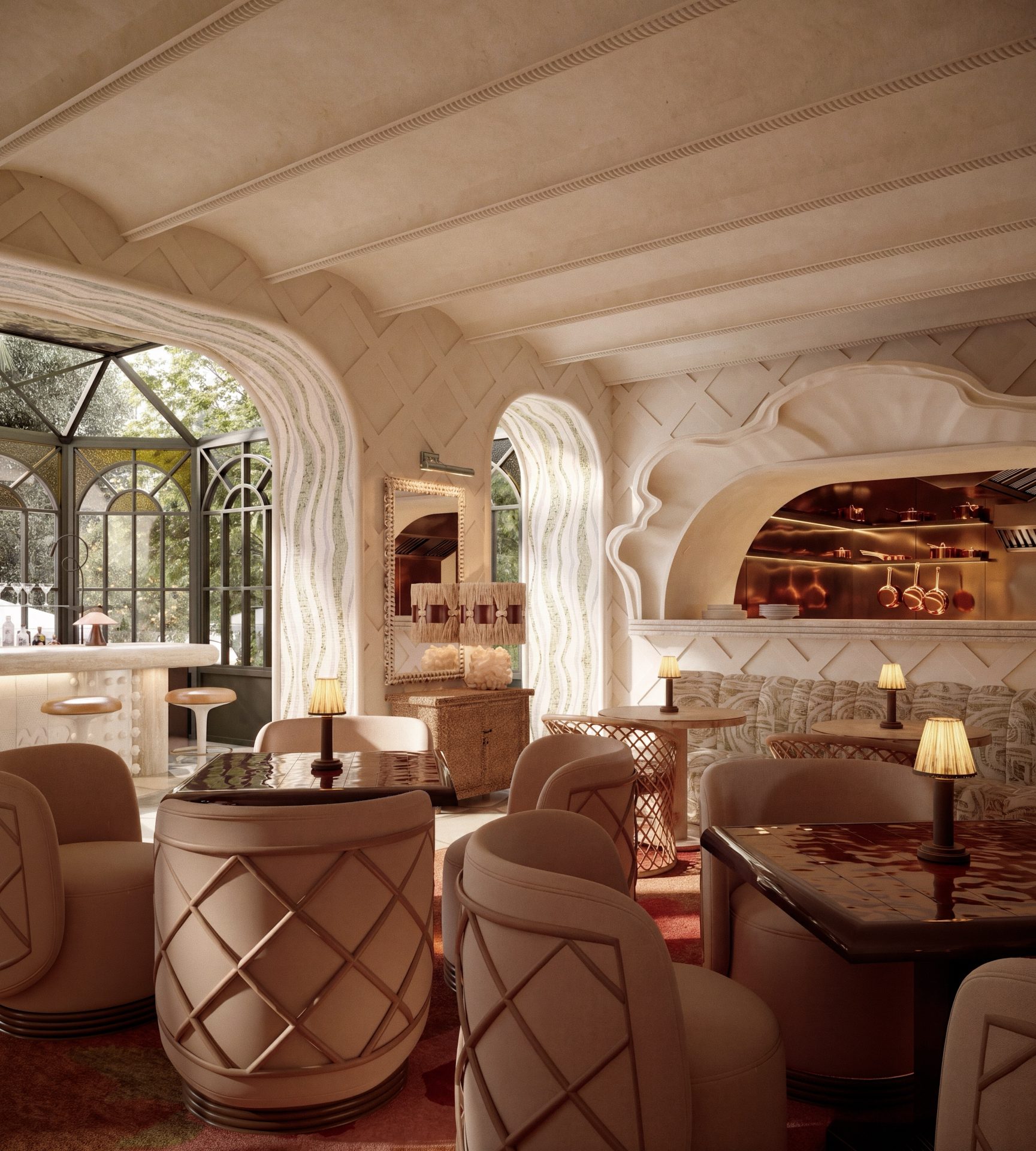Hotel Villa Victoria, Nice — interior design 5